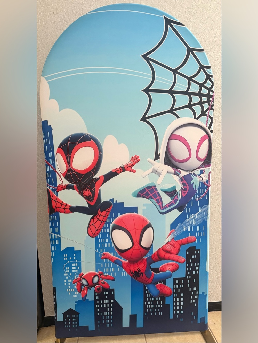 Spidey and his Amazing Friends Arch Backdrop Cover
